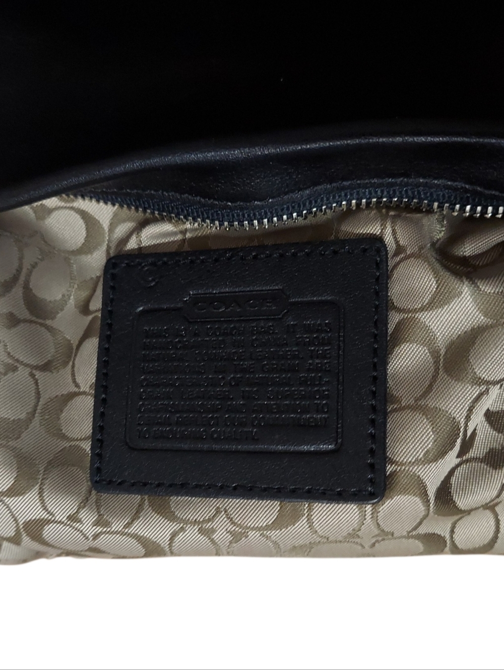 Coach Legacy Mini Demi Leather Shoulder Bag Very Gently Loved W/ Chrome HW - Picture 11 of 12
